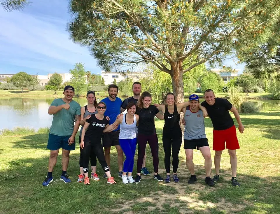 Équipe Cross Training au parc